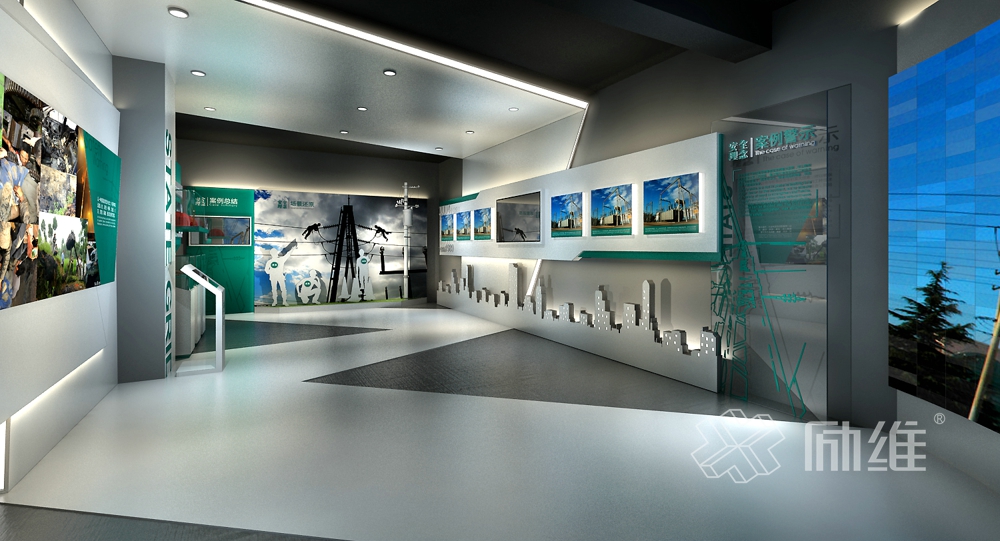 國網(wǎng)銅川供電公司安全教育館展廳
