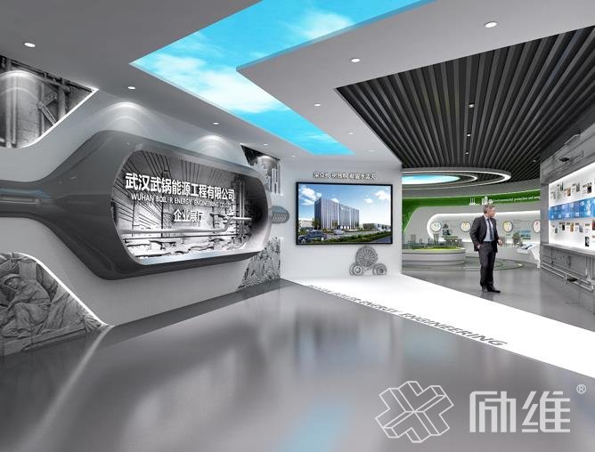 企業(yè)展廳設計，小面積下的高輸出！