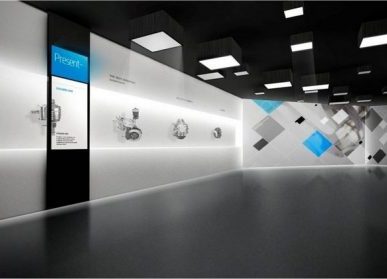 中心式展廳設計理念，笑納展廳設計裝修應該注意什么？